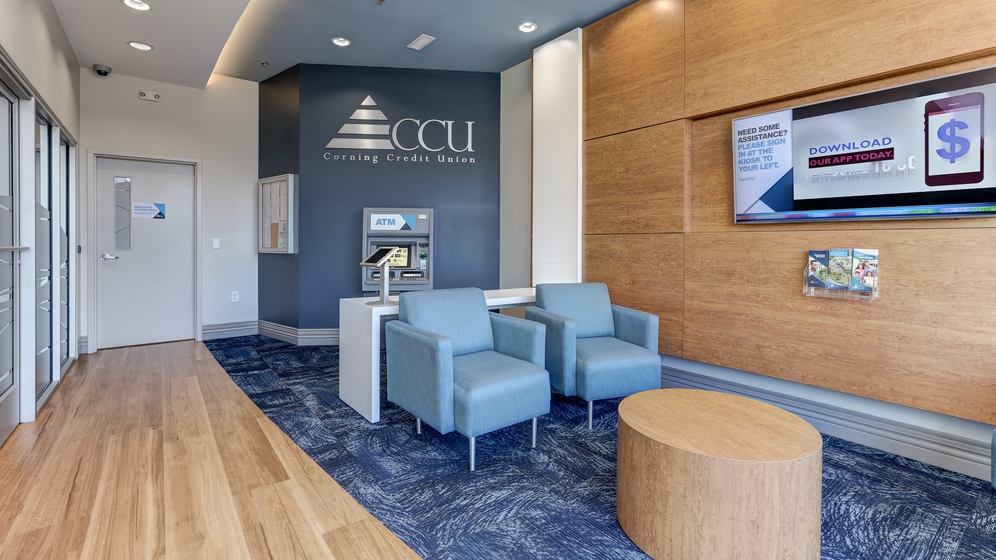 Corning Credit Union by Big Sky Design
